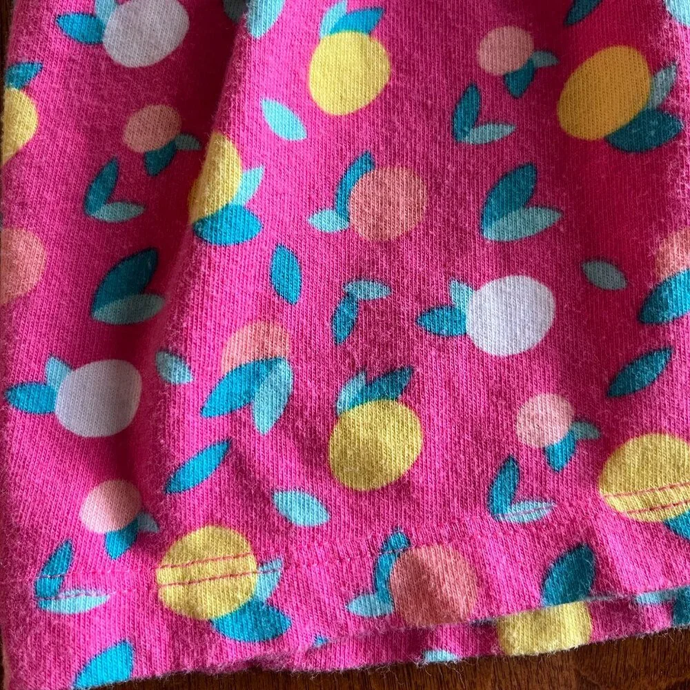 Gymboree pink citrus dress M 7-8